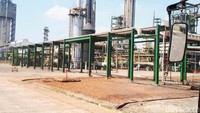 Kondisi kedua pabrik berjalan baik, stok pupuk pun mencapai 130%.