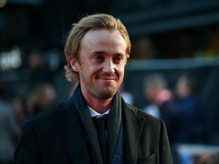 LONDON, ENGLAND - OCTOBER 05:  Actor Tom Felton attends the A United Kingdom Opening Night Gala screening during the 60th BFI London Film Festival at Odeon Leicester Square on October 5, 2016 in London, England.  (Photo by Gareth Cattermole/Getty Images for BFI)
