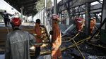 Stasiun Klender Jadi Arang