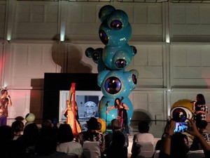 Bola Mata Wedhar Riyadi di Art Jog 10 Tampil Ngepop dan Gigantik