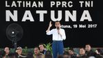 Jokowi Nonton Latihan Perang di Natuna