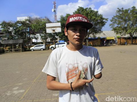 Dwikaraksa (20) korban dari pelaku yang tengah mabok