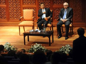 Di Oxford, JK Bicara Soal Islam di RI dan Kasus Hukum Ahok