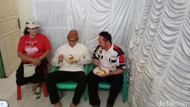 Sandiaga Uno di Palmerah / 