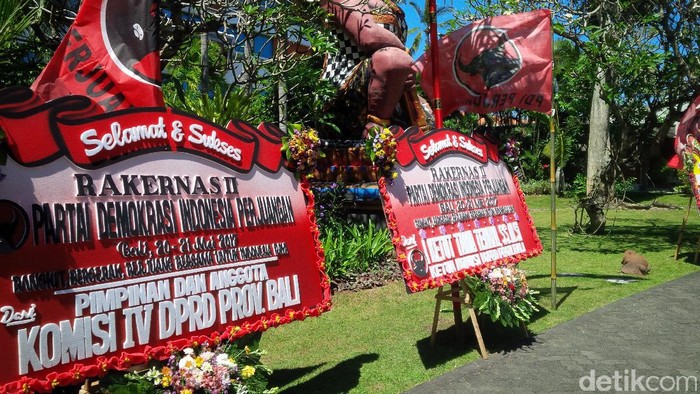 Kader PDIP Mulai Berdatangan ke Arena Rakernas di Bali