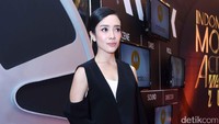 Dea Ananda ditemui di acar Indonesia Movie Actors Award di MNC Kebon Sirih, Jakarta Pusat, Kamis (18/5/2017) malam. Pool/Noel/detikFoto.