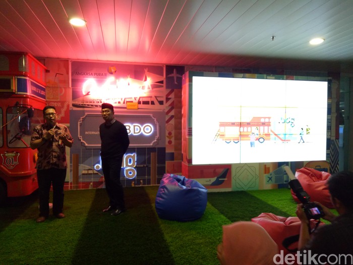 Uniknya Memorable Corner di Bandara Husein Sastranegara Bandung