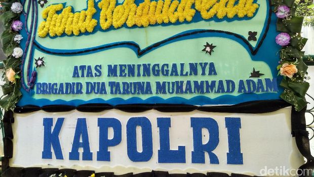 Rumah duka Mohammad Adam di Kebayoran Lama, Jakarta Selatan.