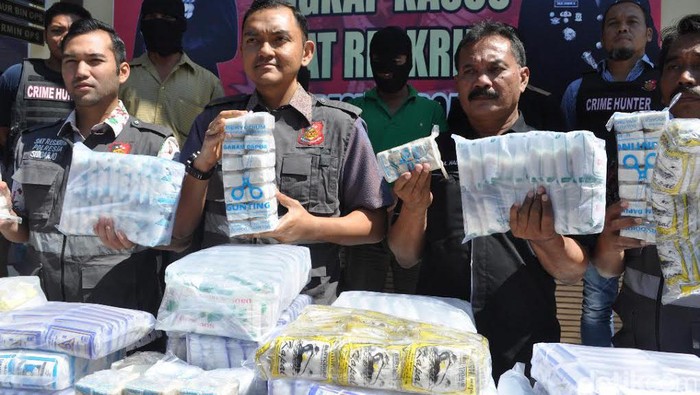 Empat Rumah Dijadikan Home Industry Garam Non Beryodium Digerebek