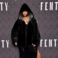 Rihanna attends the FENTY PUMA by Rihanna AW16 Collection during Fall 2016 New York Fashion Week at 23 Wall Street on February 12, 2016 in New York City. (Photo by Dimitrios Kambouris/Getty Images for FENTY PUMA)
