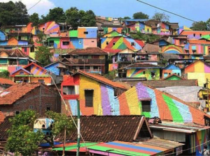 Belasan Miliar untuk Mempercantik Kampung Pelangi Semarang