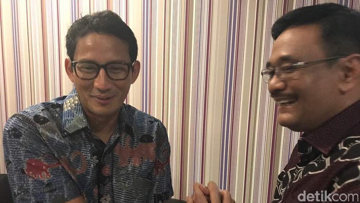 Sandiaga: Terima Kasih Djarot atas Kerja Kerasnya