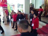 Megawati di arena Mukernas.