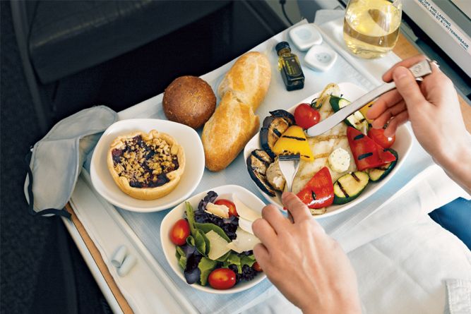 makanan di pesawat ternyata tidak sehat