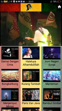 Aplikasi Tony Q Rastafara yang diluncurkan di Hari Kebangkitan Nasional 2017.