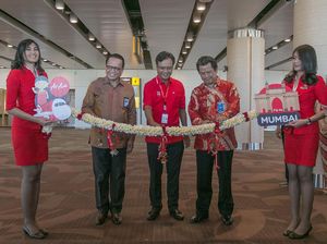AirAsia Lakukan Penerbangan Perdana ke Mumbai dari Denpasar