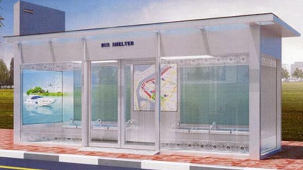 Halte Bus Ber-AC Ada di India