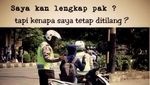 Meme Lucu Ditilang Polisi (2)