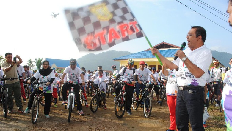 Semangat Gowes Pesona Nusantara dari Tanah Papua Semangat Gowes Pesona Nusantara dari Tanah Papua