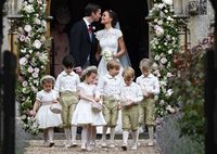 Gemas! Pangeran George dan Putri Charlotte di Pernikahan Pippa Middleton