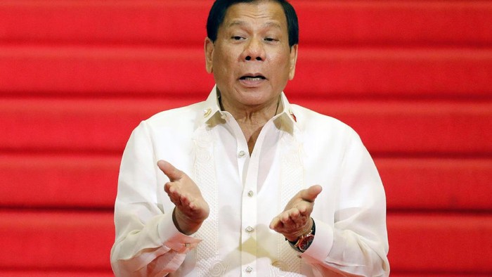 Kelelahan, Duterte Absen dari Tugas-tugas Publik Pekan Ini