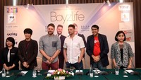 Boyzlife rencananya akan membawakan lebih dari 18 buah lagu hits dari Boyzone dan Westlife. Foto: Noel/detikHOT