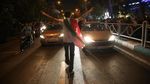 Pendukung Presiden Iran Terpilih Tumpah ke Jalan