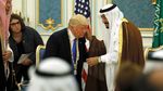 Dituduh Berkongsi Soal Palestina, Ini Momen Bersama Raja Salman-Trump
