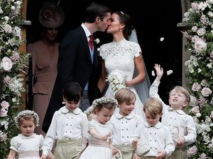 Gemas! Pangeran George dan Putri Charlotte di Pernikahan Pippa Middleton