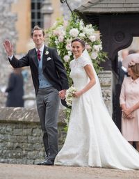Foto: Detail Gaun Pernikahan Indah Milik Pippa Middleton