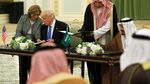 Dituduh Berkongsi Soal Palestina, Ini Momen Bersama Raja Salman-Trump