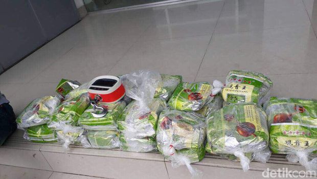 Barang bukti yang diamankan polisi