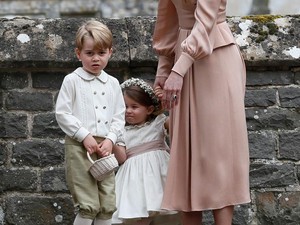 Viral Momen Kate Middleton Marahi Anaknya di Pernikahan Pippa Middleton