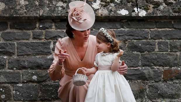 Kate Middleton banyak menghabiskan waktu bersama George dan Charlotte.