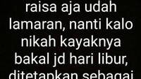 Soal hari patah hati nasional, banyak netizen yang setuju lho. Foto: Instagram/ist