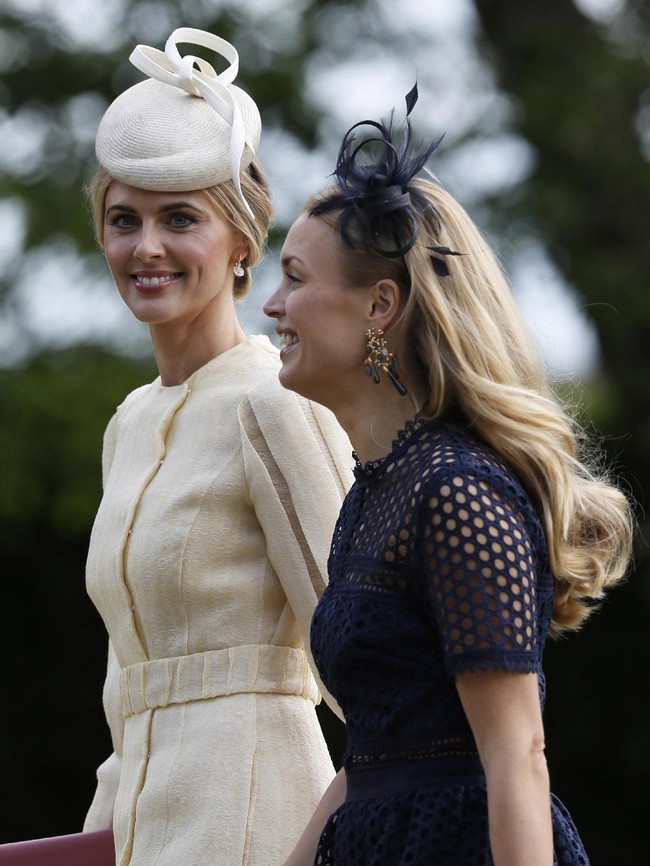 Donna Air yang merupakan kekasih James Middleton ikut hadir di pernikahan Pippa Middleton. (Photo by Kirsty Wigglesworth - Pool/Getty Images)