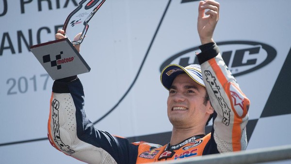 Naik Podium di Balapan yang Berat, Pedrosa Super Senang Naik Podium di Balapan yang Berat, Pedrosa Super Senang