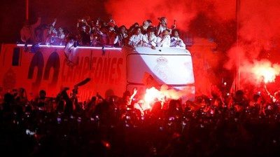 Pesta Juara Real Madrid