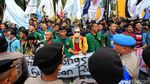 Polisi dan Mahasiswa Saling Dorong di Kemenko PMK