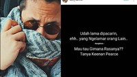 Ini ulah kejahilan netizen tentang ironi asmara Raisa dan Keenan Pearce yang dulu terjalin empat tahun lamanya. Foto: Instagram/ist