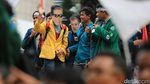 Polisi dan Mahasiswa Saling Dorong di Kemenko PMK