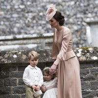 Kate Middleton bersama Pangeran George dan Putri Charlotte. Foto: Getty Images
