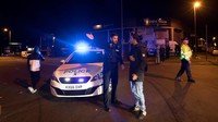 Polisi menutup akses ke Manchester Arena pasca ledakan. Jon Super/Reuters.