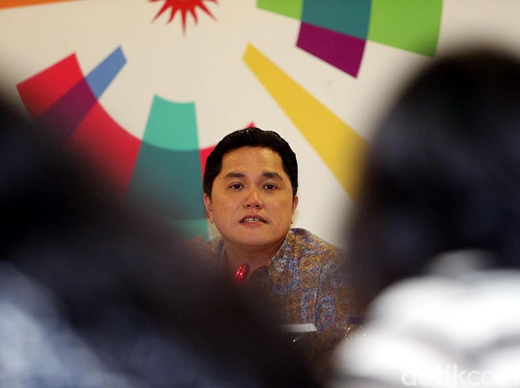 Erick Thohir Jamin Kerja INASGOC Kian Gencar