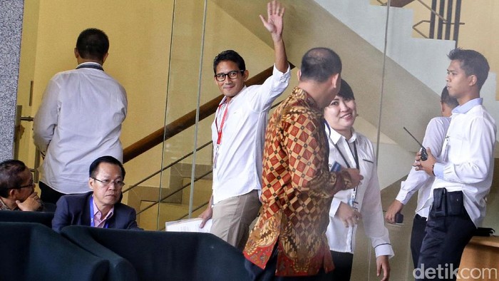 Periksa Sandiaga, KPK Telusuri Kaitan Proyek PT DGI dan Nazaruddin