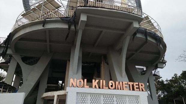 Tugu 0 Klimoeter (Bonauli/detikTravel)