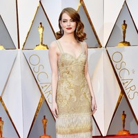 Emma Stone attends the 89th Annual Academy Awards at Hollywood & Highland Center on February 26, 2017 in Hollywood, California.  (Photo by Frazer Harrison/Getty Images)