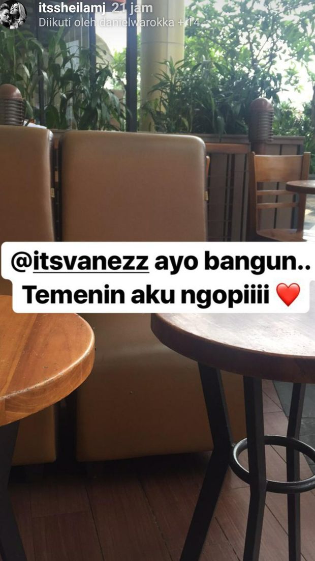 Sheila Marcia Rindukan Melody Vanesha yang Masih Dirawat