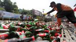 Jelang Ramadan, Polres Jaksel Musnahkan Ribuan Botol Miras