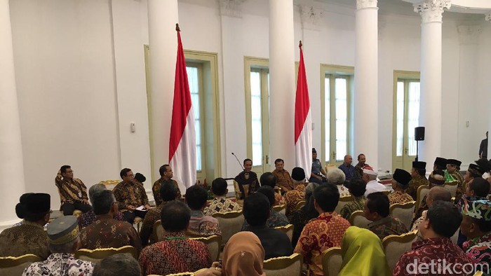 Jokowi-JK Kumpulkan Tokoh Lintas Agama di Istana Bogor